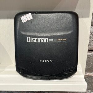 Sony Black Mega Bass Discman CD Player